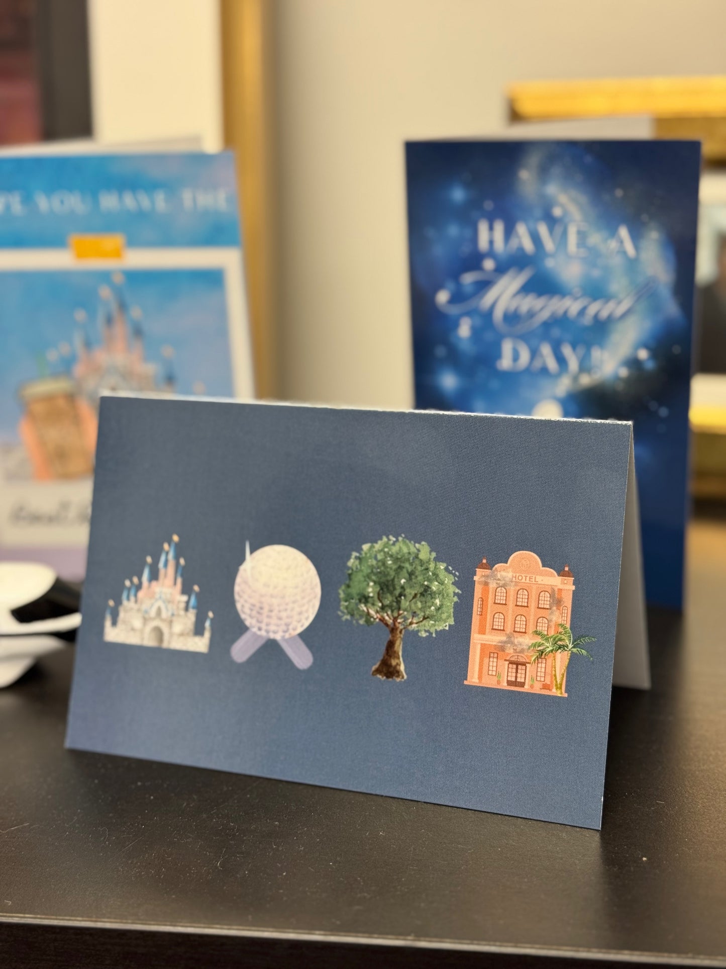 Hop The Parks Greeting Card