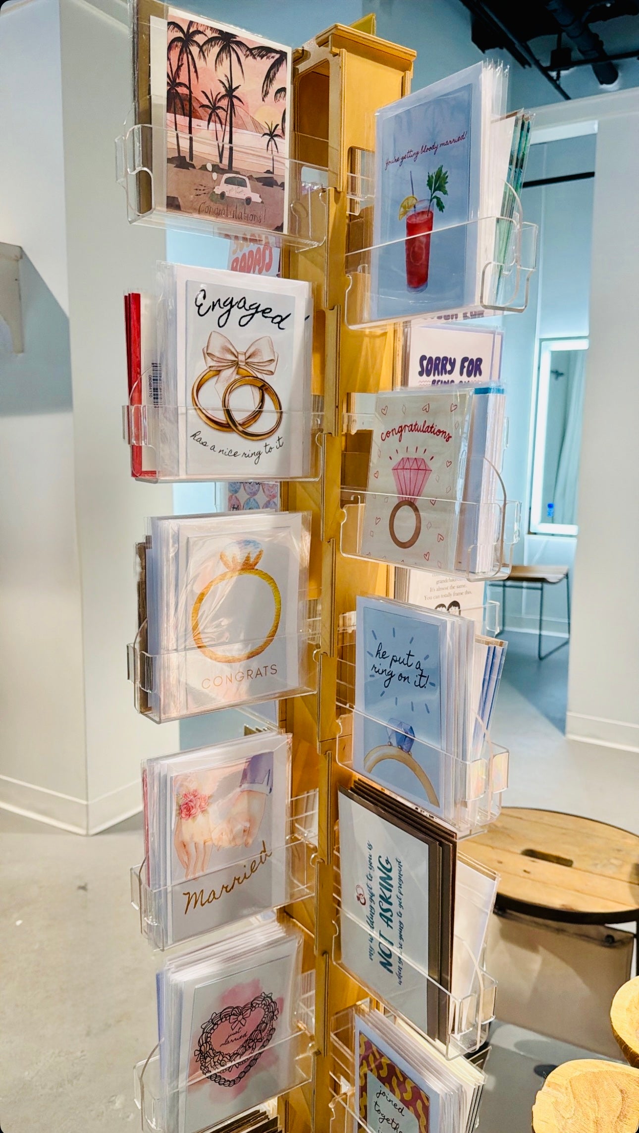 Engaged Has a Nice Ring to it Greeting Card