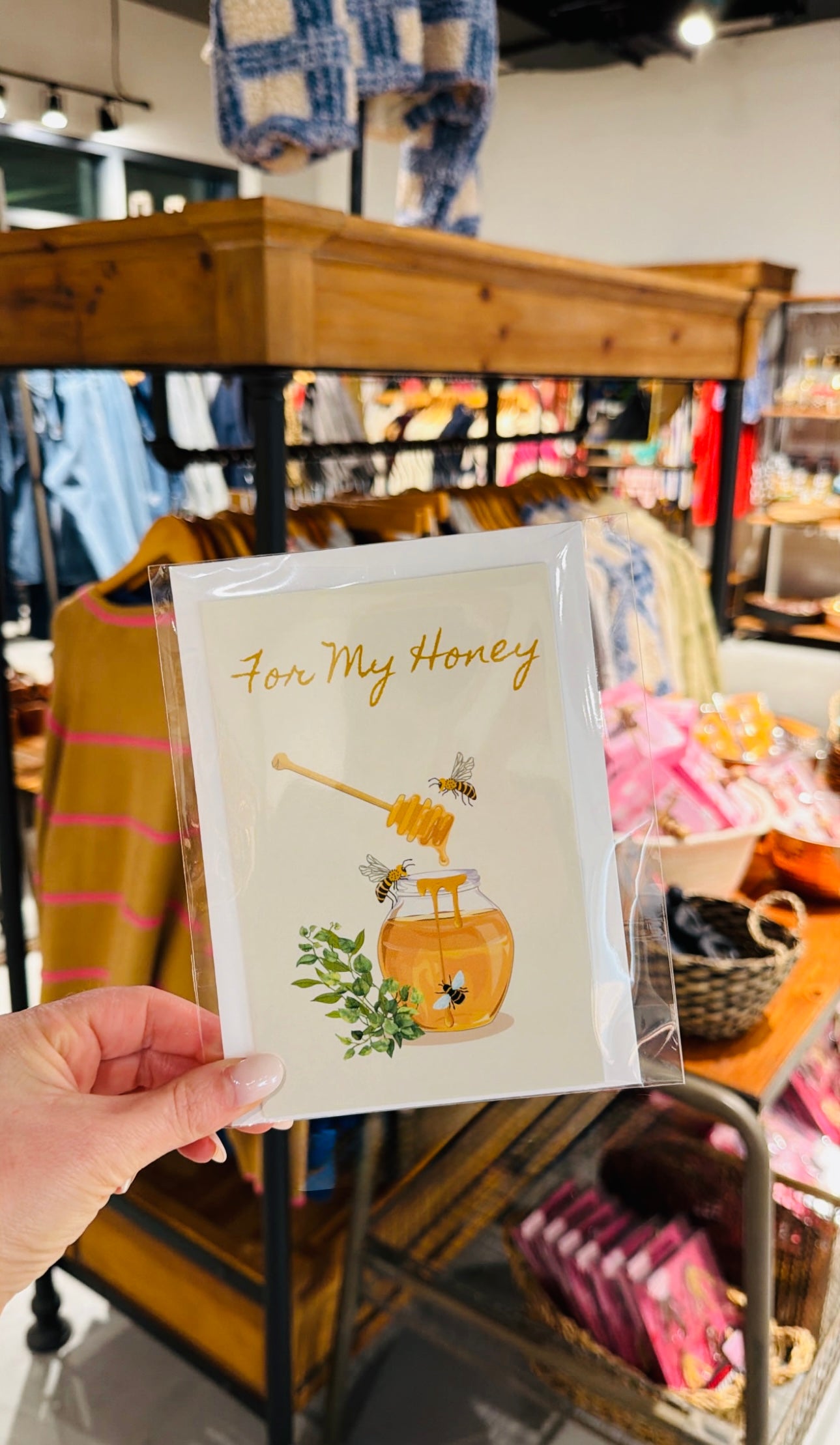 For My Honey Greeting Card