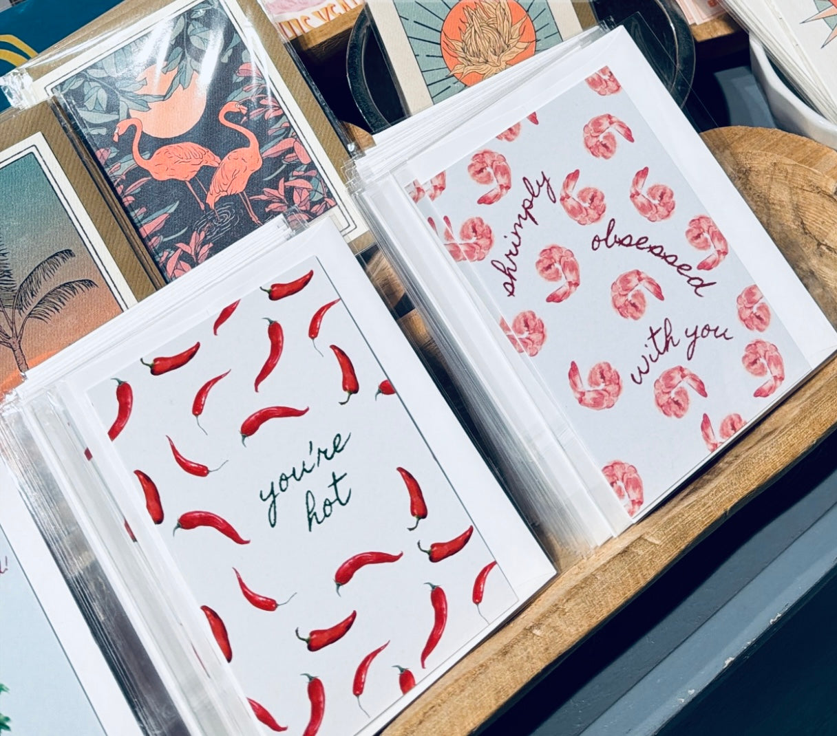 You're Hot Chili Peppers Greeting Card