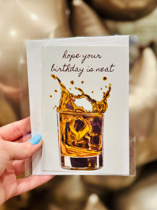 Hope Your Birthday is Neat Greeting Card