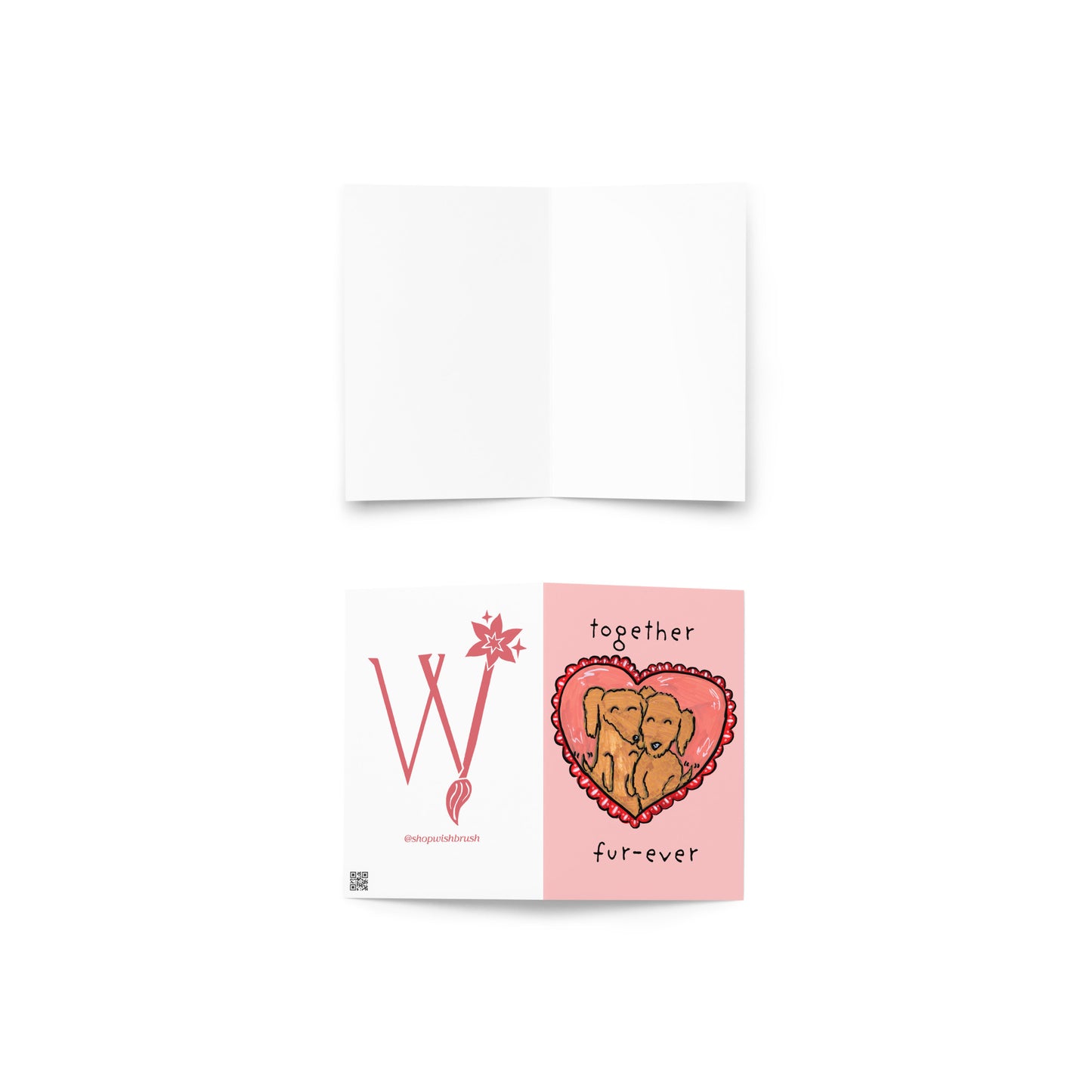 Together Fur-ever Dachshund Love Card
