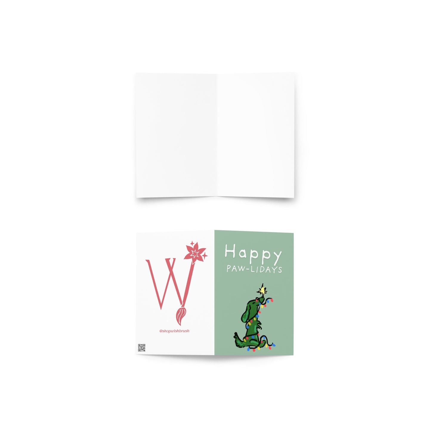 Happy Paw-lidays Card