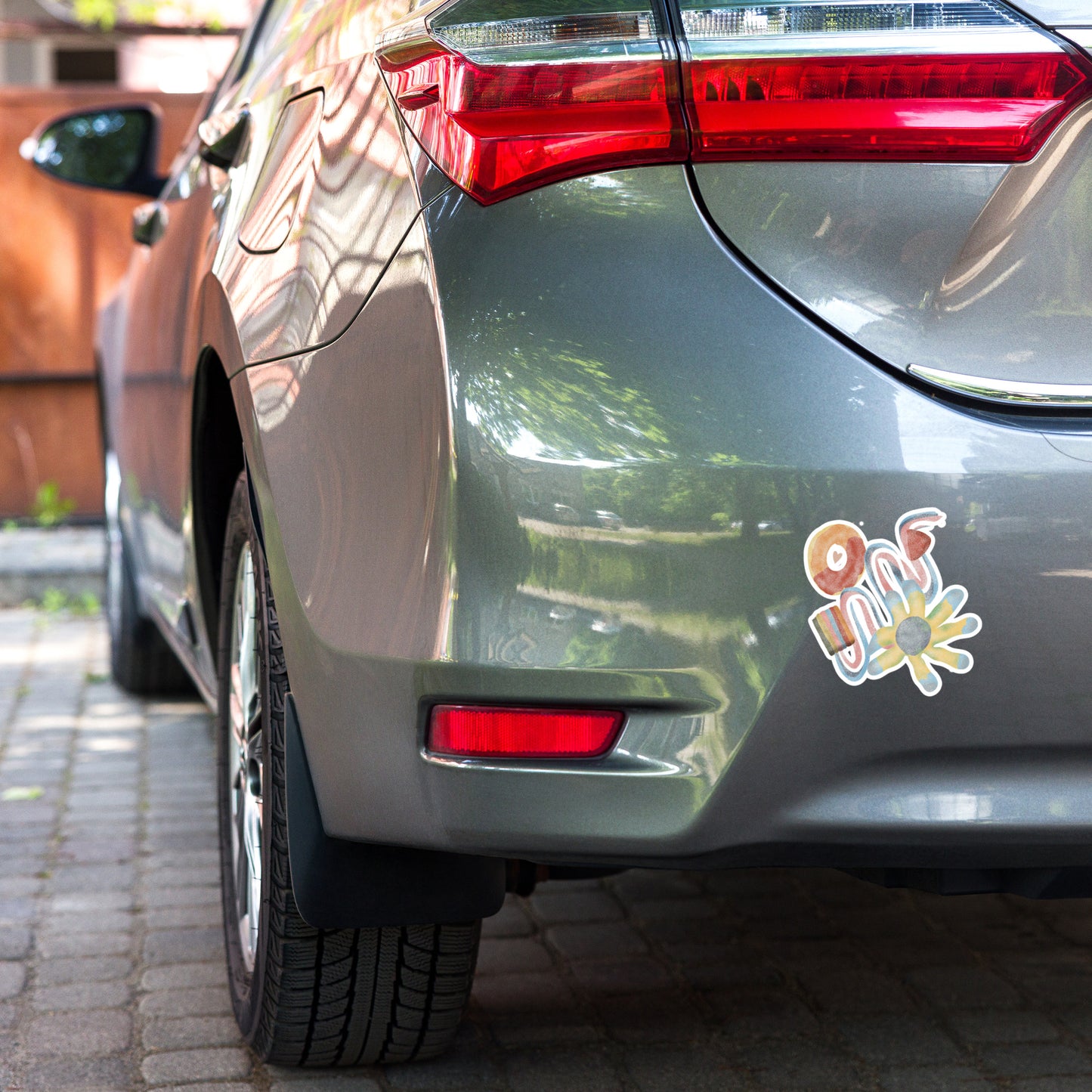 Large Candy Pile Bubble-Free Sticker