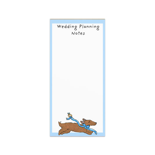 Wedding Planning Notes Dachshund Magnetic Notepad