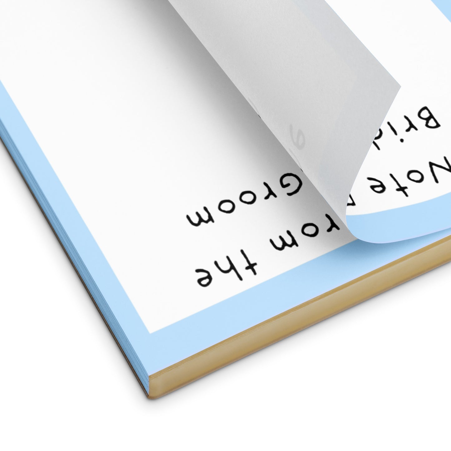 Bride and Groom Dachshund Magnetic Notepad