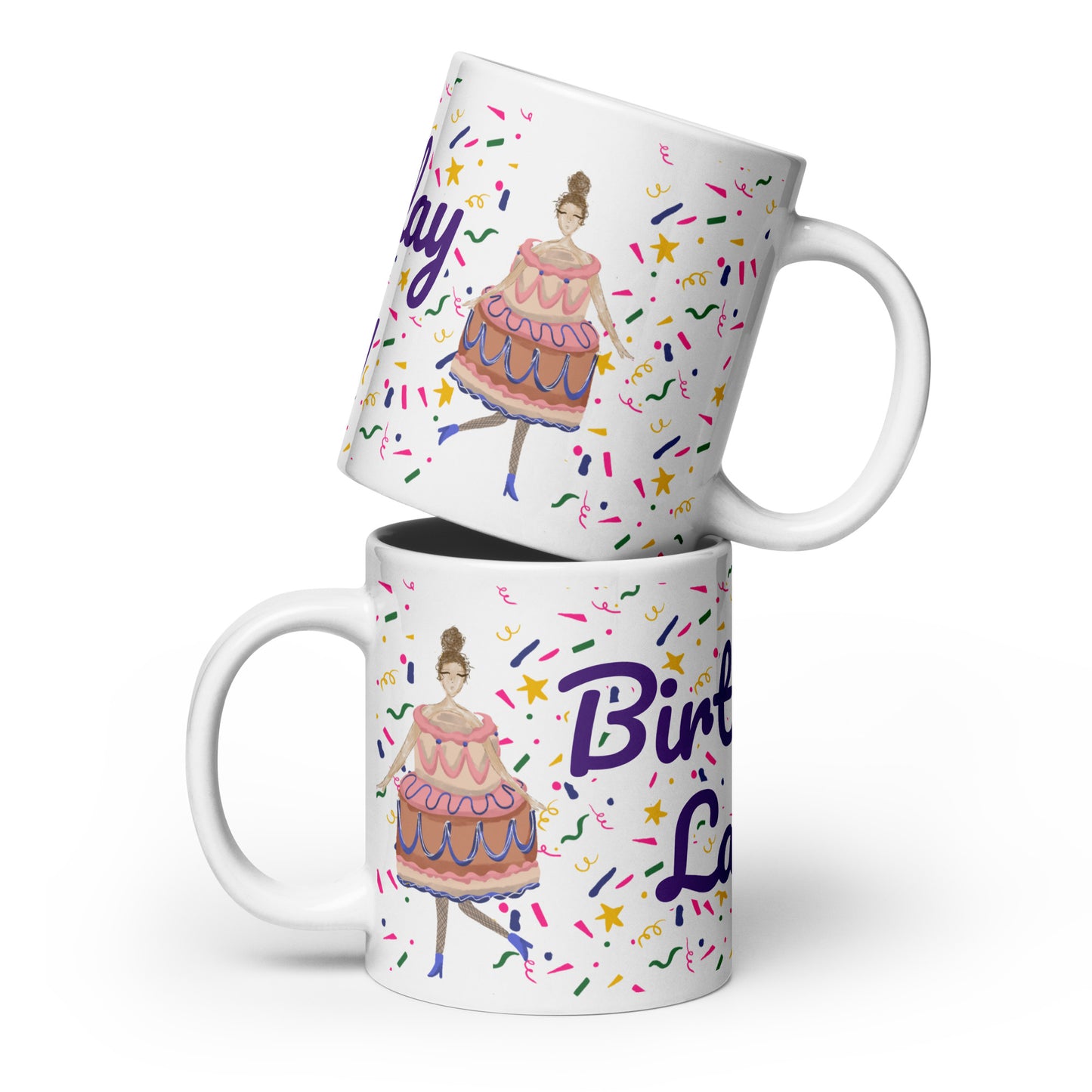 Birthday Lady Sprinkles Mug