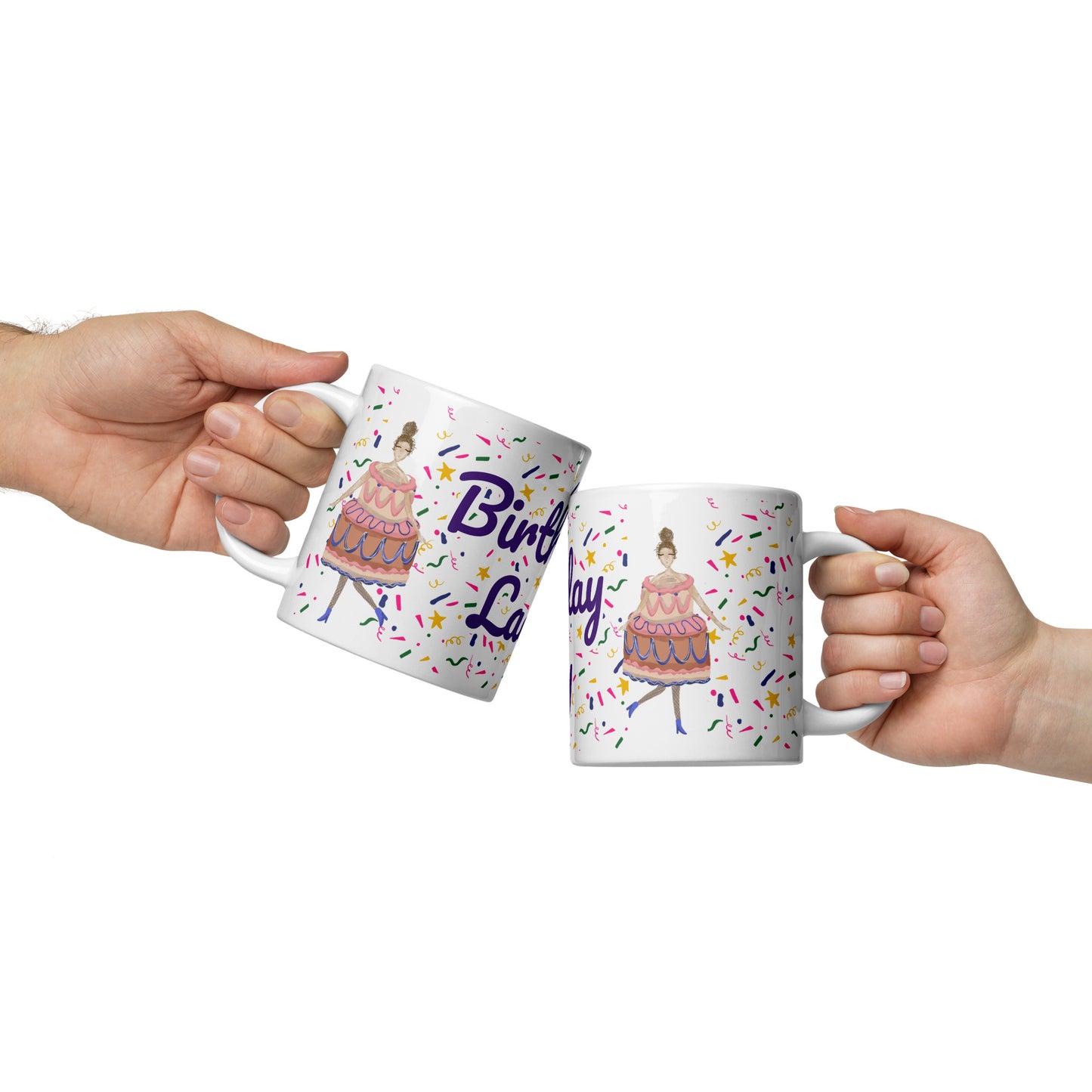 Birthday Lady Sprinkles Mug