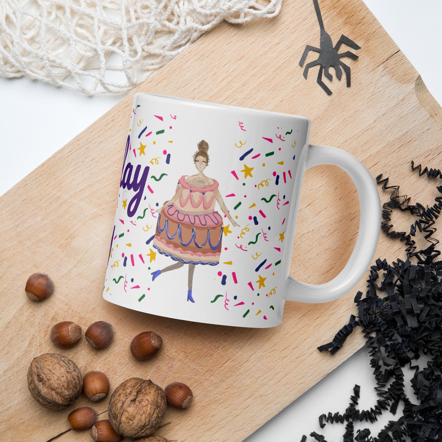 Birthday Lady Sprinkles Mug